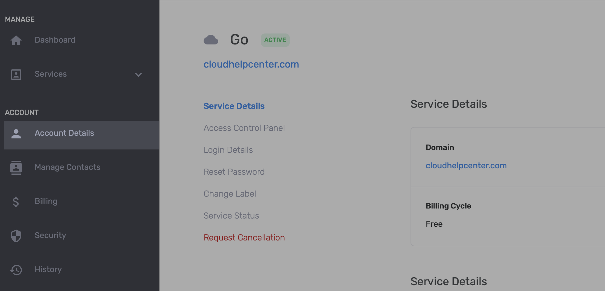 Edit the profile details on your user account - Cloud Help Center
